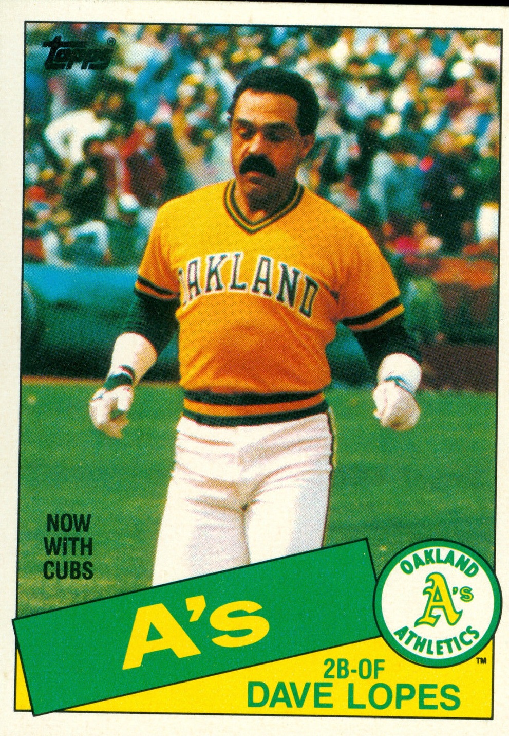 1985 Topps #12 Dave Lopes