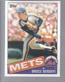 1985 Topps #27 Bruce Berenyi