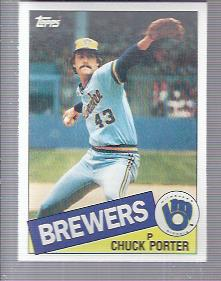 1985 Topps #32 Chuck Porter