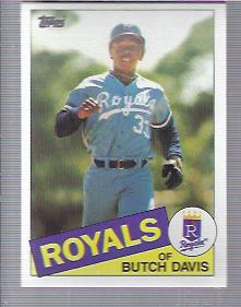 1985 Topps #49 Butch Davis