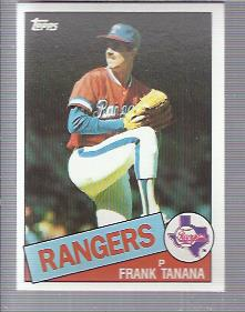 1985 Topps #55 Frank Tanana