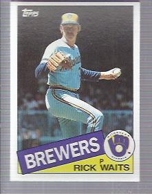 1985 Topps #59 Rick Waits