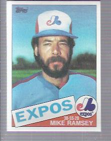 1985 Topps #62 Mike Ramsey
