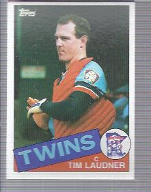 1985 Topps #71 Tim Laudner