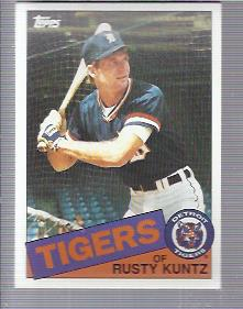 1985 Topps #73 Rusty Kuntz