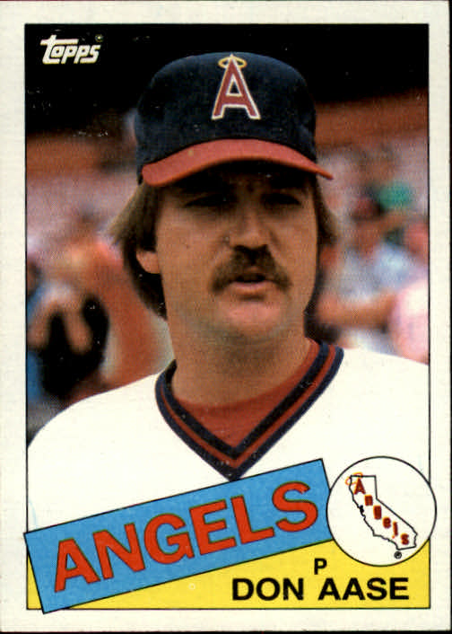 1985 Topps #86 Don Aase