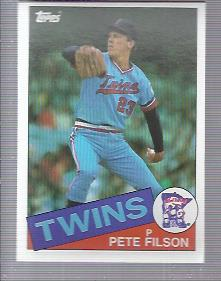 1985 Topps #97 Pete Filson