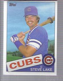 1985 Topps #98 Steve Lake
