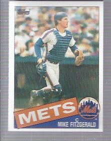 1985 Topps #104 Mike Fitzgerald
