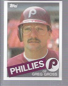 1985 Topps #117 Greg Gross