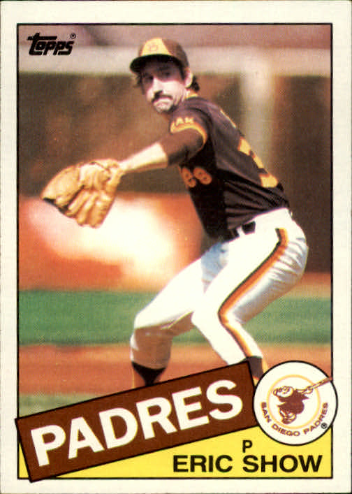 1985 Topps #118 Eric Show