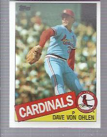 1985 Topps #177 Dave Von Ohlen