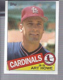 1985 Topps #204 Art Howe