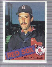 1985 Topps #207 Mark Clear