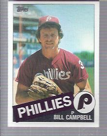1985 Topps #209 Bill Campbell