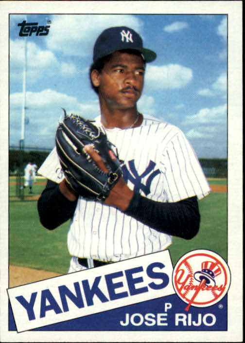 1984 Topps Traded Jose Rijo RC Rookie Baseball Card