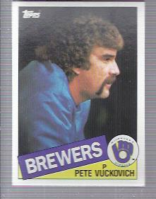 1985 Topps #254 Pete Vuckovich