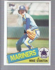 1985 Topps #256 Mike Stanton