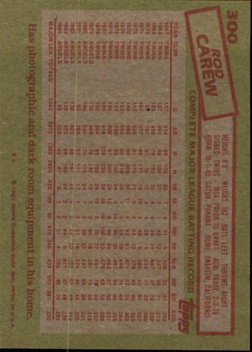 1985 Topps Baseball Card Pick (Base) 283-562 - Bild 33 von 491