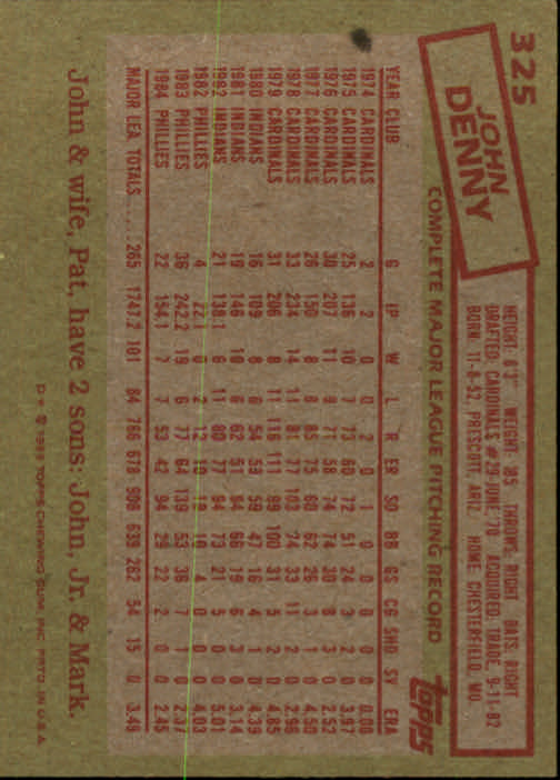1985 Topps Baseball Card Pick (Base) 283-562 - Bild 73 von 491