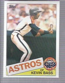 1985 Topps #326 Kevin Bass
