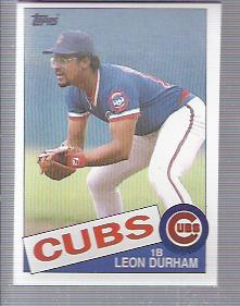 1985 Topps #330 Leon Durham