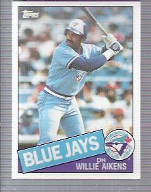 1985 Topps #436 Willie Aikens