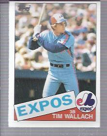 1985 Topps #473 Tim Wallach