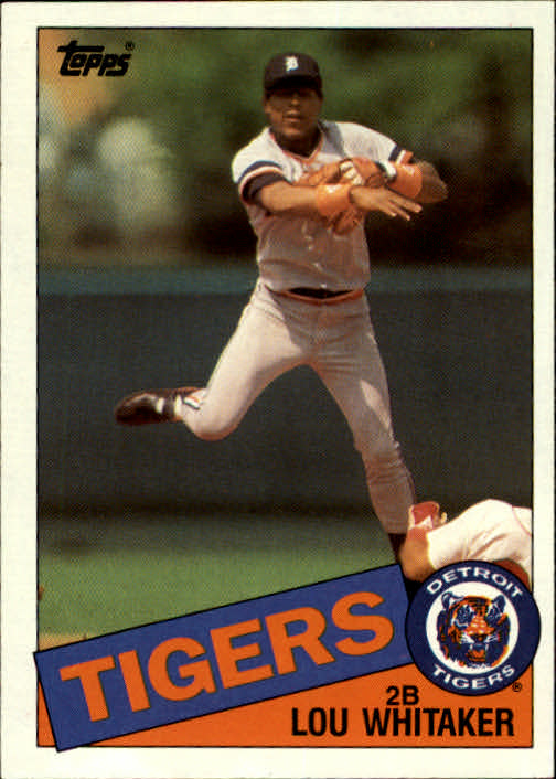  1979 Topps # 123 Lou Whitaker Detroit Tigers (Baseball