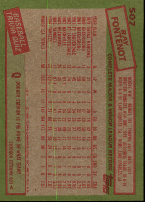 A2629- 1985 Topps Baseball Karten 401-600 + Rookies -du Pick- 15 + Gratis US - Bild 197 von 373