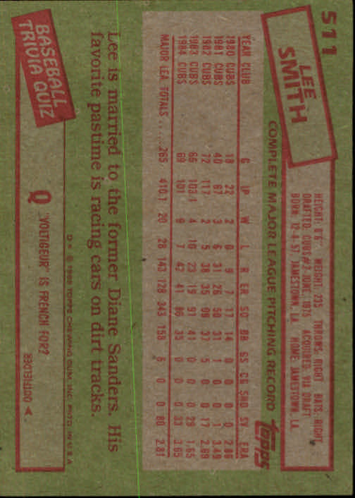 1985 Topps Baseball Card Pick (Base) 283-562 - Bild 399 von 491