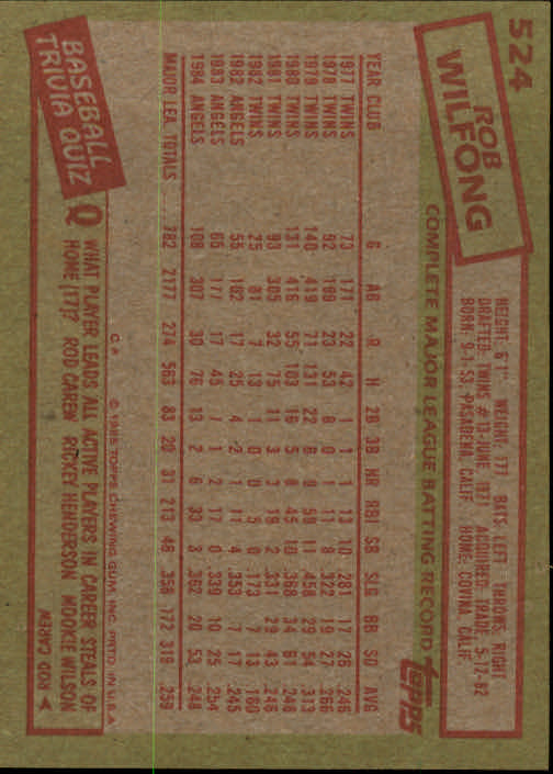 A2629- 1985 Topps Baseball Karten 401-600 + Rookies -du Pick- 15 + Gratis US - Bild 229 von 373