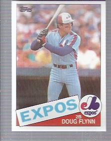 1985 Topps #554 Doug Flynn
