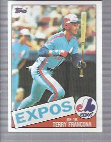 1985 Topps #578 Terry Francona