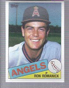 1985 Topps #579 Ron Romanick