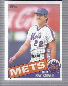 1985 Topps #590 Ray Knight
