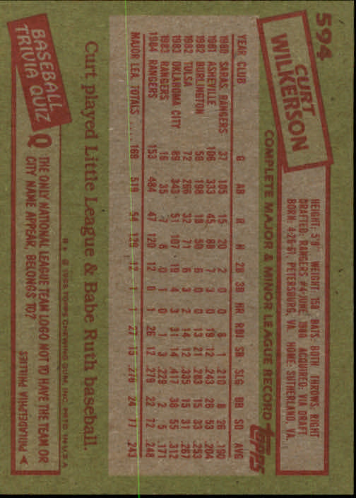 A2629- 1985 Topps Baseball Karten 401-600 + Rookies -du Pick- 15 + Gratis US - Bild 363 von 373