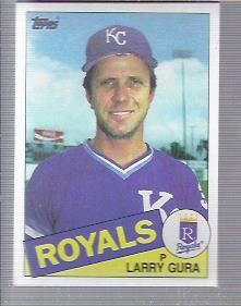 1985 Topps #595 Larry Gura