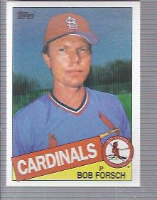1985 Topps #631 Bob Forsch