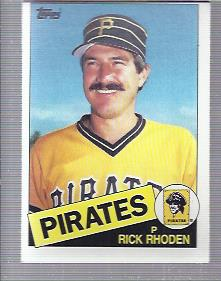 1985 Topps #695 Rick Rhoden
