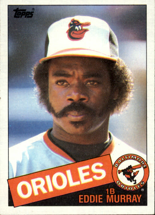 Eddie Murray 1985 Topps Baltimore Orioles Card #700