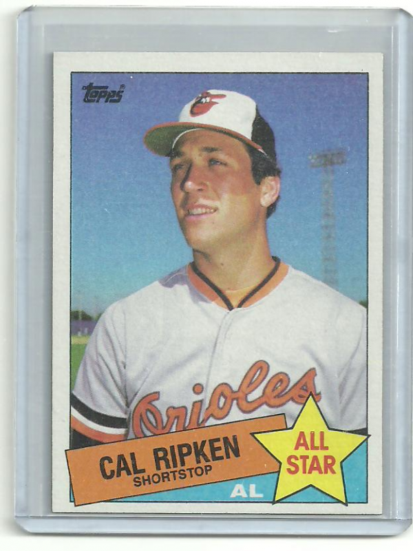 1985 Topps #704 Cal Ripken AS