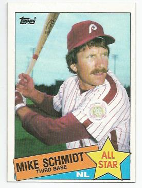 1985 Topps #714 Mike Schmidt AS