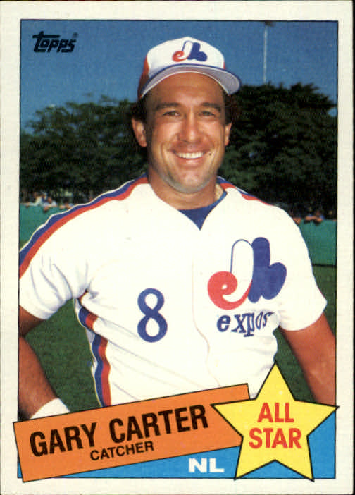 Gary Carter 1985 Topps Traded