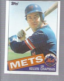 1985 Topps #751 Kelvin Chapman