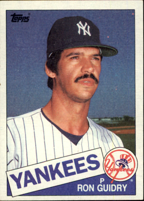 1977 Topps RON GUIDRY #656 New York Yankees Baseball Card