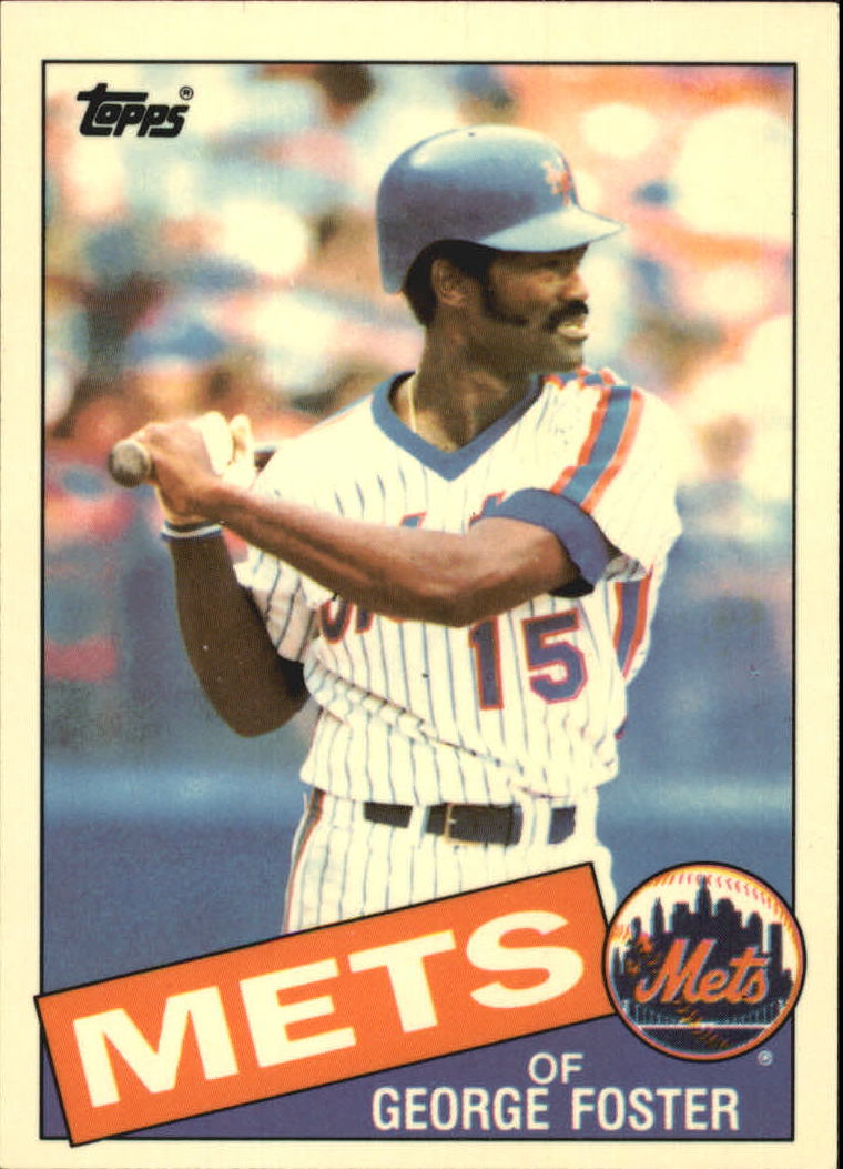 1985 Topps Tiffany #170 George Foster