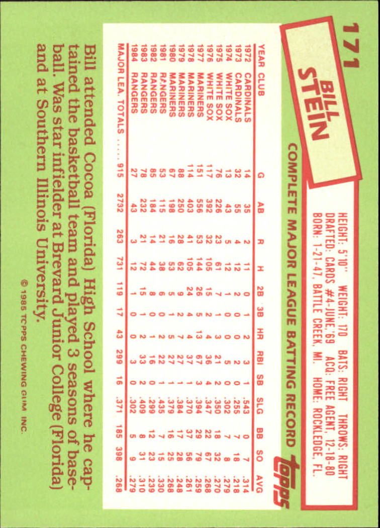 B1501- 1985 Topps Tiffany Baseball Card #s 1-792 -You Pick- 15+ FREE US SHIP - Picture 103 of 461