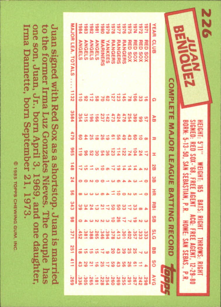 B1501- 1985 Topps Tiffany Baseball Card #s 1-792 -You Pick- 15+ FREE US SHIP - Picture 149 of 461