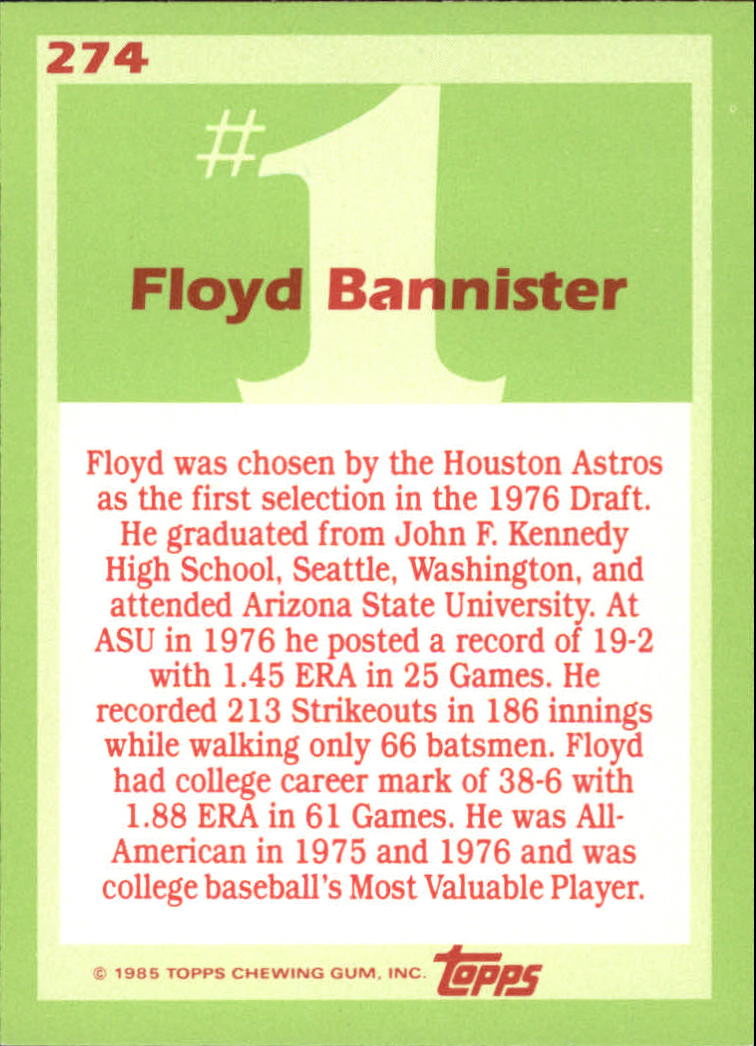 B1501- 1985 Topps Tiffany Baseball Card #s 1-792 -You Pick- 15+ FREE US SHIP - Picture 177 of 461